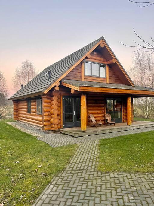 Unieke Houten Villa Met Sauna In Twente - 6P Den Ham Zewnętrze zdjęcie