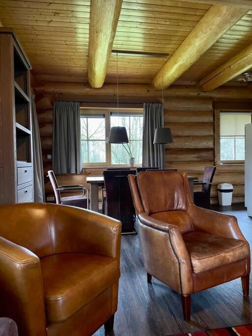 Unieke Houten Villa Met Sauna In Twente - 6P Den Ham Zewnętrze zdjęcie