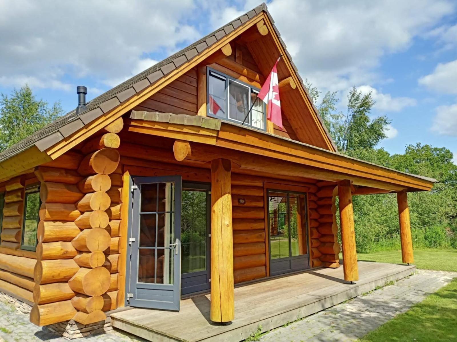 Unieke Houten Villa Met Sauna In Twente - 6P Den Ham Zewnętrze zdjęcie